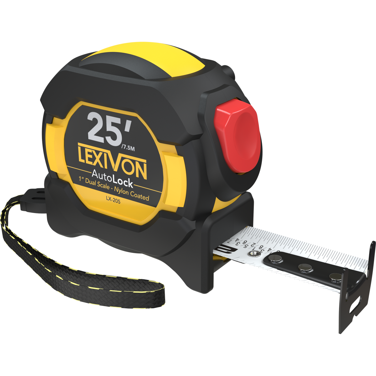 Steel Tape Measure  PAL25 - Nylon Coated Auto-Lock